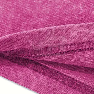 Camiseta de Algodón para Hombre, Estilo Moderno, Lavado Ácido, Manga Corta, Ropa Casual de Verano - Product Image 4