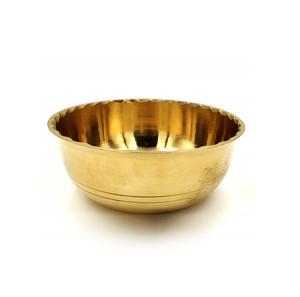 Cuenco decorativo de mesa para servir de Metal, forma redonda, diseño Simple, cuenco para servir alimentos para Hotel y cocina a granel - Product Image 4