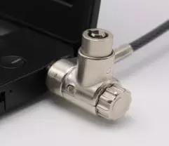 Serrure de sécurité pour ordinateur portable à 4 chiffres en acier inoxydable Cylindres de serrure de qualité supérieure - Product Image 2