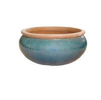 Pot de fleurs et jardinière en céramique émaillée, style le plus vendu, pour la décoration intérieure, les plantes de pépinière et les présentoirs de jardin