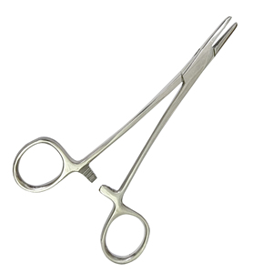 ที่จับเข็มผ่าตัดแบบแมนนวล Baumgartner ขนาด 130 มม. ทำจากสแตนเลส รุ่น SOS-348211 ได้รับการรับรองมาตรฐาน ISO 13485 - Product Image 1