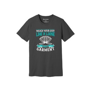 T-shirt décontracté 100% coton avec impression 3D de thèmes de bouddha 12 options de couleur 160-180 Placement de conception personnalisable GSM lourd - Product Image 2