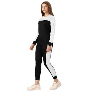 El mejor fabricante de Pakistán, chándal para mujer, nuevo chándal de último diseño para mujer, chándal de mujer de Color sólido de algodón 100% - Product Image 1