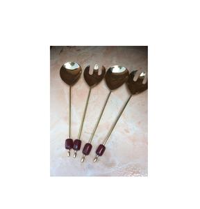 Best Design Wholesale Brass Serving Spoons Butter Knife Set Indian Manufacturer Quality India Handicrafts - Product Image 3