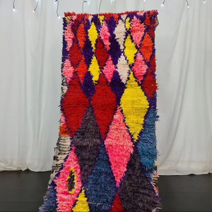 Tapis de sol noué à la main Tapis multicolore Tapis en laine fait main Tapis et tapis du fabricant et exportateur indiens - Product Image 5