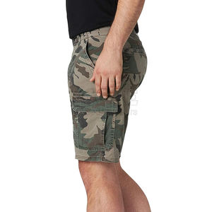 Shorts pour hommes de haute qualité Streetwear d'extérieur personnalisé Short respirant d'été imprimé de couleur unie - Product Image 3