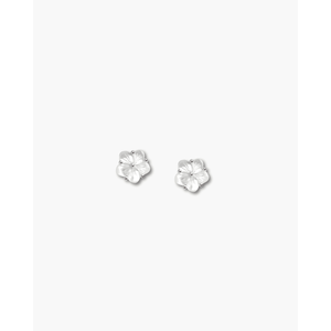 Boucles d'oreilles vintage en forme de lune serties de diamants en rhodium et or - Product Image 2