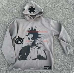 Sweat à capuche lavé à l'acide de haute qualité prix de vente entier sweat à capuche lavé à l'acide tenue décontracté sweat à capuche lavé à l'acide basiques coton mélangé - Product Image 1