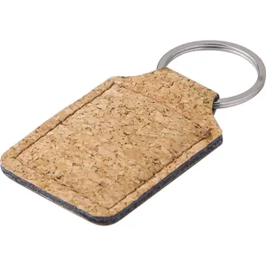 Portachiavi e Moschettone Personalizzabili in Sughero Madelyn - Gadget Promozionali Personalizzabili - Product Image 1