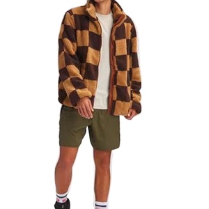 Men's Sherpa Polar <b>Fleece</b> Full Zip Faux Fur <b>Jacket</b> <b>Fleece</b> Pullover Zip up Winter Sweatshirt <b>Fleece</b> Sherpa <b>Lined</b> Warm <b>Jacket</b> - Product Image 3