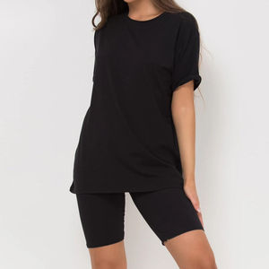 Camiseta informal para mujer, camisetas de manga larga con cuello de pico, ropa cómoda de invierno y verano para mujer, precio razonable OEM - Product Image 4