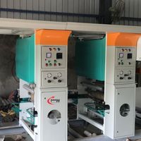 Impresora de Papel Rotograbado Automática de Alto Rendimiento de 2 Colores, 500 mm, Guía Electrónica, Sistema de Calentamiento Electrónico Dual, MOHINDRA