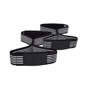 Custom Neoprene Padded Figure 8 Straps Gym Fitness Exercise Straps for Weight Lifting & Deadlift Training in <b>Gymnastics</b> - Product Image 6