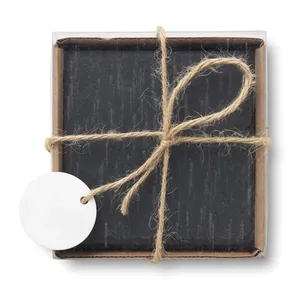 Customizable SLATE4 <b>Slate</b> <b>Coasters</b> for Promotional Merchandising - Product Image 3