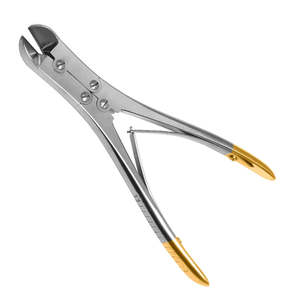 Instruments d'orthopédie Ciseaux à os manuels à simple/double articulation Ciseaux à biseau Coupe-goupille K-Wire Coupe-goupille K-Wire Coupe-os - Product Image 3