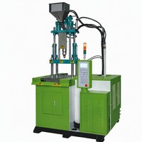 Machine de moulage par injection verticale Huaguan HG-TW-40TS, conception double plateau pour matériaux ABS/PP/PC/PE, haute précision