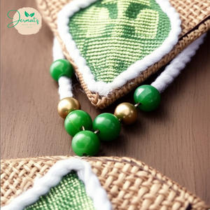 Ensemble de bijoux de mariage vintage éco-chic mettant en valeur l'attrait artisanal durable, sensation légère et port quotidien ou pour les fêtes - Product Image 6