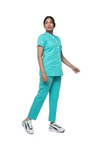 Fait sur mesure en gros prix d'usine uniformes de gommage médical tenues de soins infirmiers élégantes ensembles de vêtements de médecin multicolore - Product Image 5