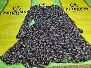 Ropa usada: Vestido de una pieza de seda para mujer - Product Image 5