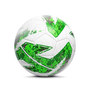 Ballon de football personnalisé de haute qualité, taille 5, matériau durable avec design et logo personnalisés - Product Image 2