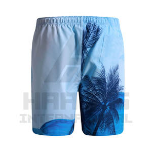 Nouveau design de pantalons courts de sport à impression complète été respirant hommes Shorts de sublimation avec taille élastique court - Product Image 2