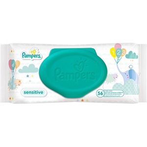 Toallitas Húmedas Ecológicas Sin Perfume para Bebés Sensibles, Papel y Algodón, 56/64 Unidades, Desechables, para Venta al por Mayor - Product Image 2
