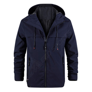 Chaquetas con Capucha de Softshell para Hombre, para Primavera, Senderismo, Escalada, Campamento, Trekking, Cortavientos, Abrigos Masculinos - Product Image 4