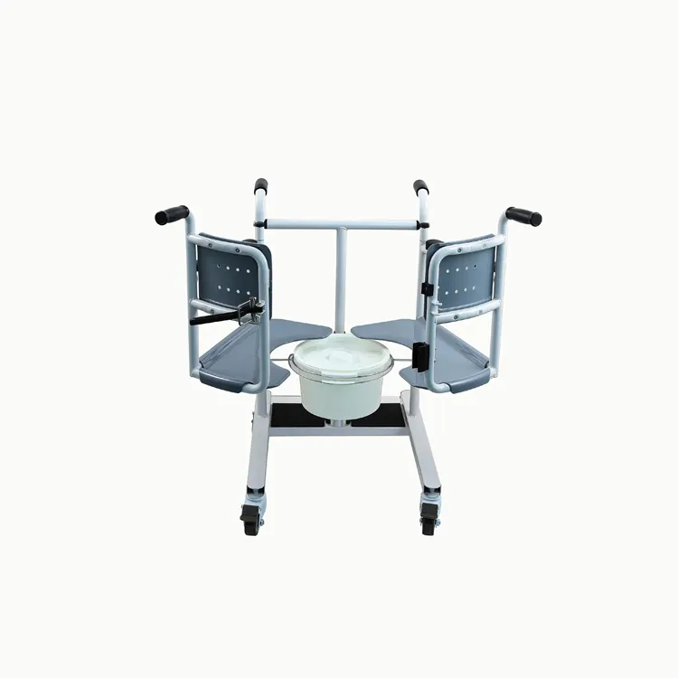 Casa cadeira de elevação para o paciente, levantamento hidráulico multifuncional, cadeira de transferência para o paciente, fácil levantamento hidráulico para desbloqueado