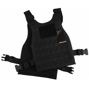 เสื้อกั๊กยุทธวิธีอเนกประสงค์ OEM สำหรับทุกเพศ ระบายอากาศได้ดี น้ำหนักเบา สีดำ 600D - Product Image 6