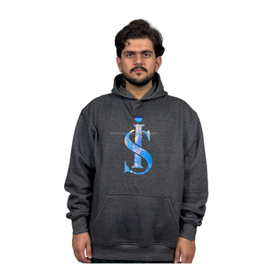 Sweats à capuche pour hommes nouveau design personnalisé bloc hiver coton polaire technique sweats à capuche 100% coton plaine basiques - Product Image 1