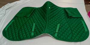 Juego de almohadillas de sillín de caballo de algodón y poliéster de nuevo diseño con forro polar logotipo personalizado bolsillo duradero multiusos ambos - Product Image 6