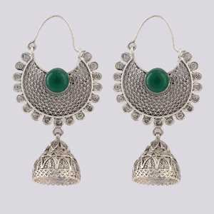 ต่างหูเม็ดเดี่ยวแวววาวจากผู้ผลิตเครื่องประดับแฟชั่นอินเดียคุณภาพสูง - Product Image 3