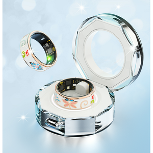 Anneau intelligent R18 pour la santé, en alliage, étanche IP68, NFC, moniteur de fréquence cardiaque, suivi d'activité, chargement magnétique, tendance, sport, portable - Product Image 3