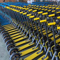 Trottinette électrique OEM à production rapide en 5 jours, 350W, pour adultes, avec plancher lumineux LED, contrôle intelligent par application, impression de logo laser
