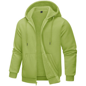 Sudadera con capucha y cremallera con estampado que brilla en la oscuridad 100% algodón polar 320 GSM MOQ bajo moda única pedidos a granel personalizados - Product Image 5