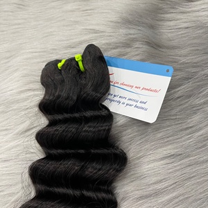 Extensiones de cabello de trama de onda profunda de vapor de tendencia caliente 100% cabello humano vietnamita sin procesar de la mejor calidad - Product Image 5