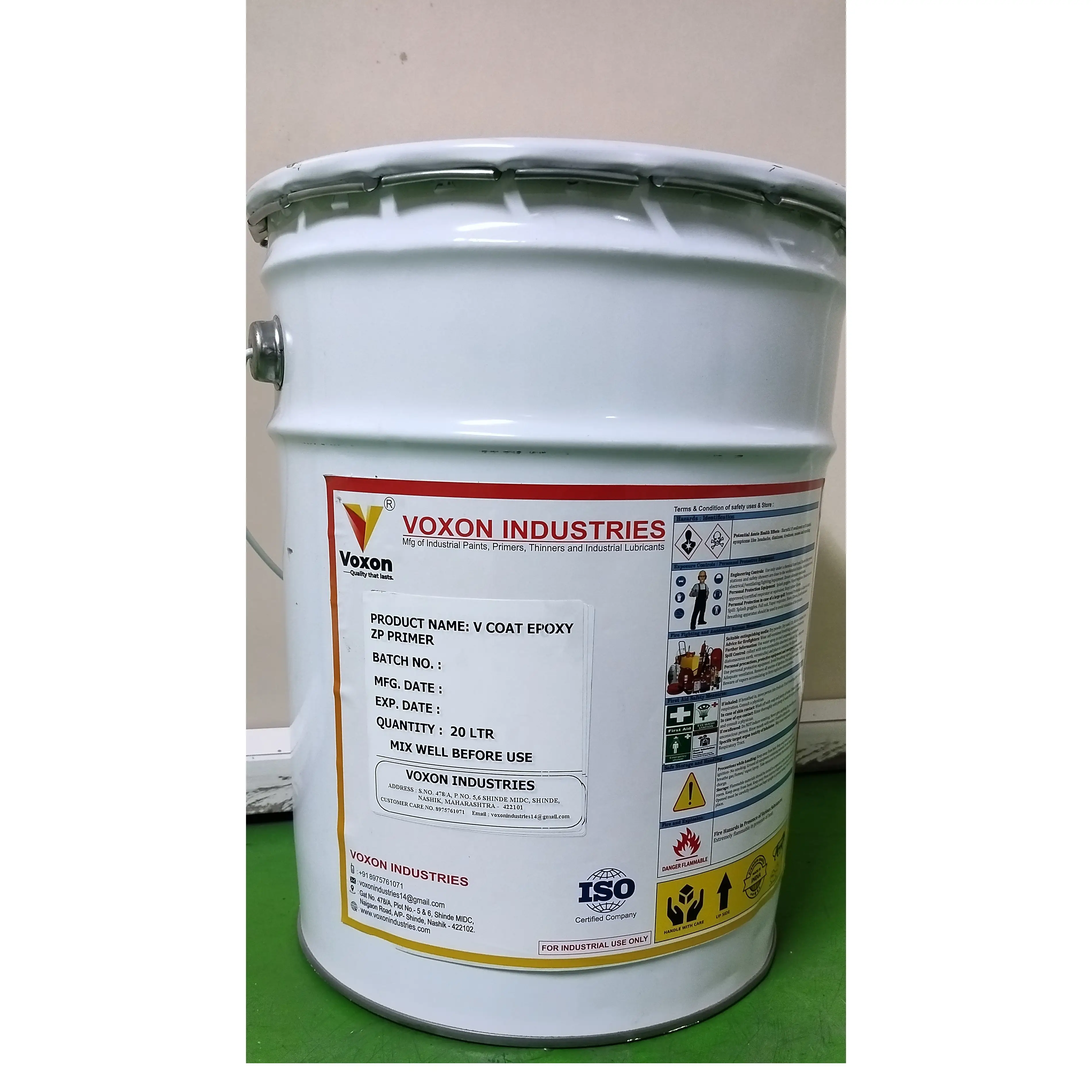 Amazing deals on Epoxy Z P Primer Paint with Customized Size & high Grade Material Made available in bulk quantity at low prices
