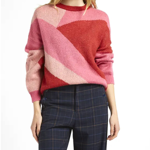 Suéter de Invierno Suave para Mujer, 100% Cachemira, Antibolitas, Ajuste Cómodo, Diseño de Punto Elegante - Product Image 1