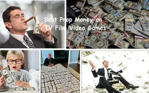 Argent factice, billets de 50 dollars, argent de jeu, 1 000 000, impression complète, 100 pièces/ensembles, 200 ENSEMBLES pour la télévision, le cinéma, les jeux vidéo professionnels - Product Image 3