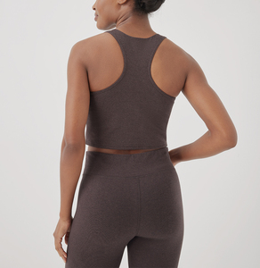 Conjunto de dos piezas al por mayor de sujetador y mallas para gimnasio y yoga, ropa deportiva, conjunto de yoga y fitness para mujer, conjuntos de gimnasio de alta calidad con logotipo personalizado - Product Image 4