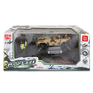 Jeep télécommandée tout-terrain Chase Value - Plastique beige - Product Image 6