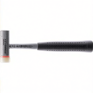 Soft-Faced Locksmith's <b>Hammer</b> with Nylon White/Tempered Steel Head 295mm Length and 35mm Diameter Hard Steel Tube HALDER - Product Image 3