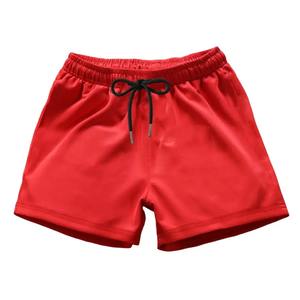Short de course Hip Hop 100% coton pour homme Short de sport à taille élastique et cordon de serrage avec jambe large Short d'extérieur de couleur unie - Product Image 5