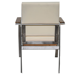 Set di Mobili da Giardino Vintage Herakles Cream Jet-Line in Plastica per Balcone e Camera da Letto, Include Sedia a Dondolo - Product Image 2