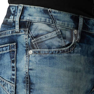 Meilleure vente Short en jean pour homme Short en jean respirant à séchage rapide En stock Short en jean pour homme de haute qualité pour l'entraînement - Product Image 5