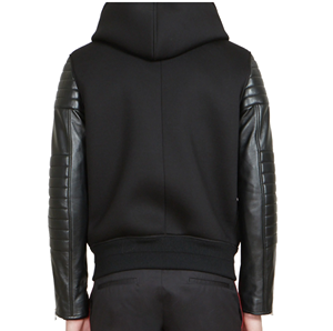 Sudadera con Capucha de Cuero de Color Negro Liso, Talla Grande, Transpirable, de Felpa Francesa, Ropa de Calle de Invierno, Sudadera Unisex con Capucha de Forro Polar para Hombre - Product Image 5