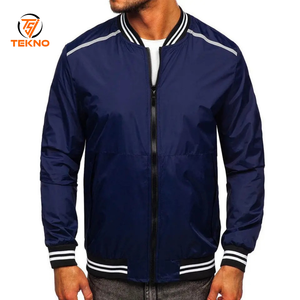 Chaquetas de bombardero transpirables de manga larga para hombres más vendidos para adultos Material de poliéster de nailon de invierno con bolsillos Servicio OEM - Product Image 1