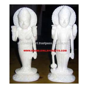 Laxmi Narayan รูปปั้นสีขาว - Product Image 1