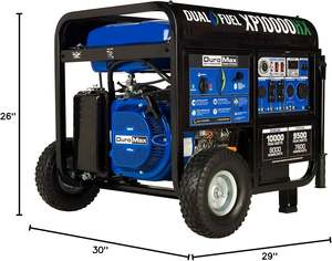 NOUVEAU GÉNÉRATEUR PORTABLE ORIGINAL 10 000 WATTS BI-ÉNERGIE (GASOLINE/PRO-PUISSEUR) - Product Image 1