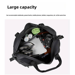 Bolsa de Viaje de Gran Capacidad para Hombre, Nueva Bolsa Deportiva de Corta Distancia con Cierre de Cremallera, Forro de Nailon y Poliéster - Product Image 4